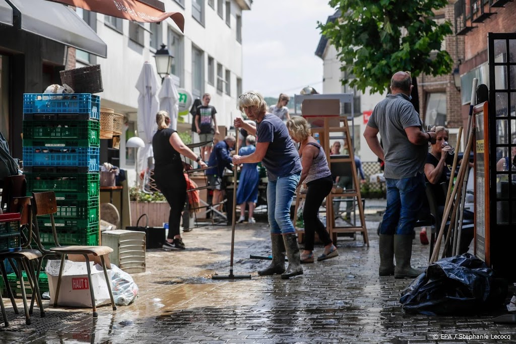 België klaar met reddingsacties na noodweer, dodental naar 31