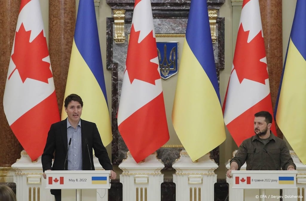Zelenski sprak met Trudeau over turbine voor Nord Stream