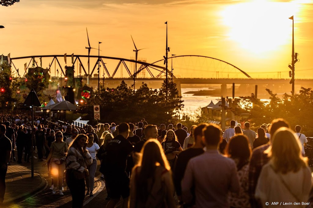 Vierdaagsefeesten passen programma nog niet aan wegens hitte