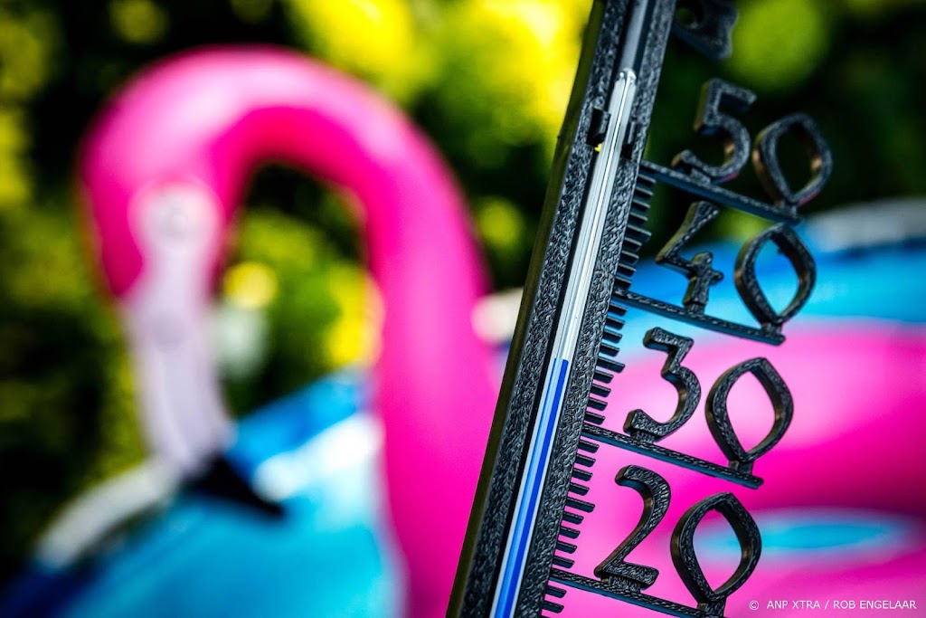 Hoogste temperatuur van 35,4 graden gemeten in Zeeuwse Westdorpe