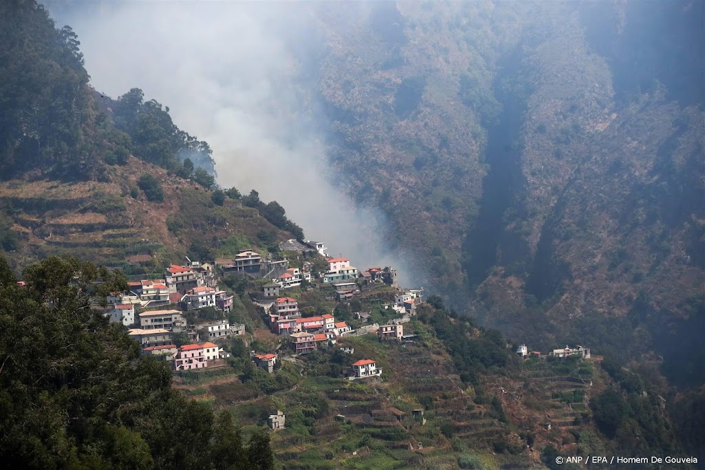 Fikse bosbranden op Madeira en in Zuid-Frankrijk