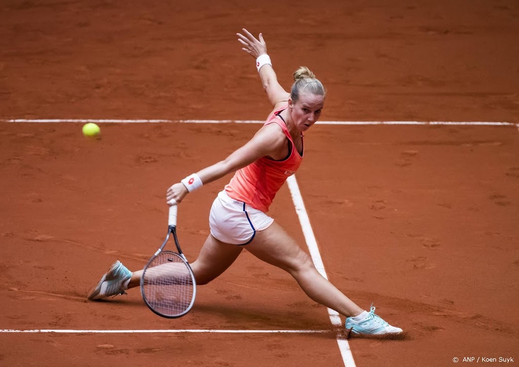 Tennisster Hogenkamp voor het eerst in twee jaar weer in finale