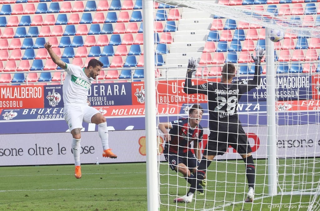 Sassuolo na spectaculaire zege tweede in Serie A