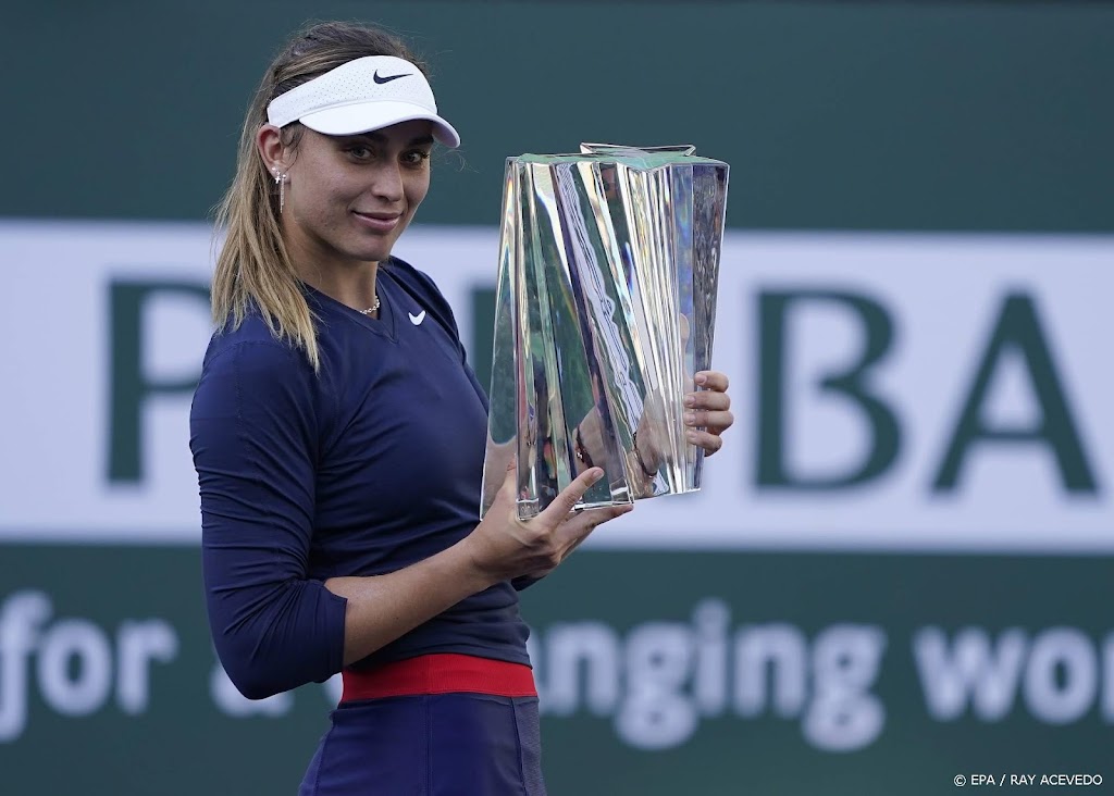 Spaanse Badosa klopt Azarenka in lange finale Indian Wells