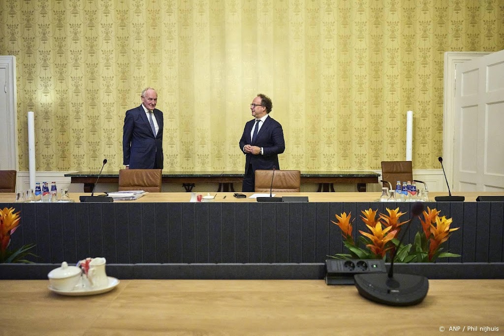 Informateurs lichten stand van zaken in kabinetsformatie toe