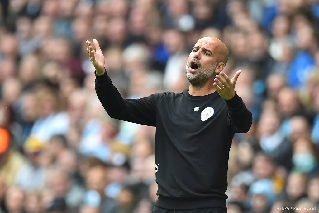 Trainer Guardiola van City is op zijn hoede voor Brugge