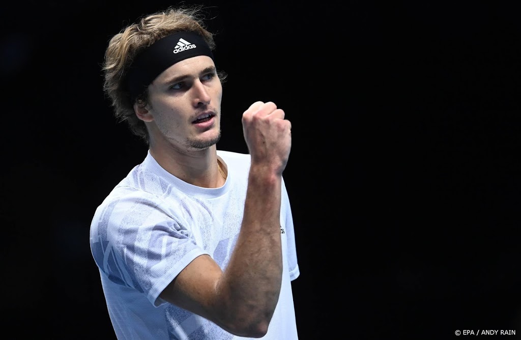 Zverev verslaat Schwartzman op ATP Finals