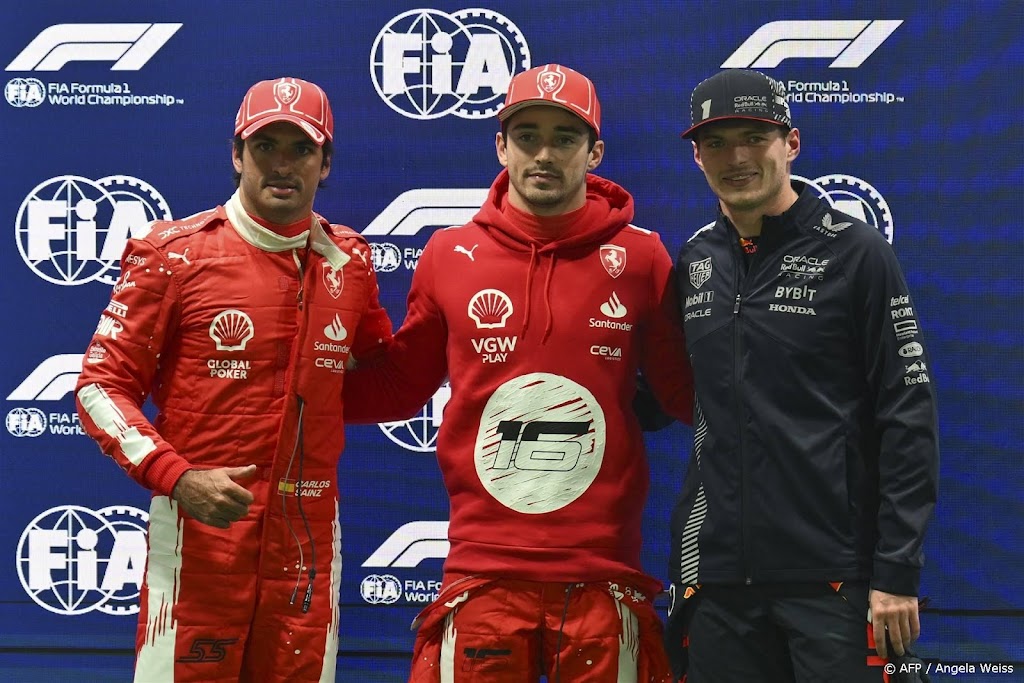 Verstappen tevreden ondanks derde tijd