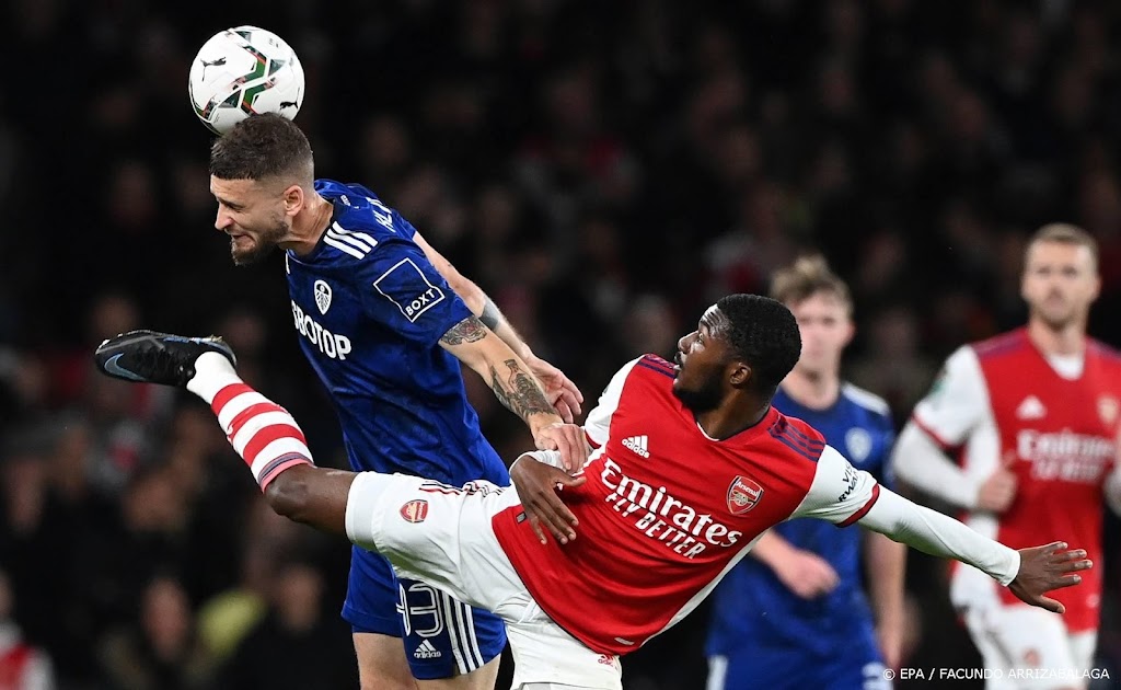 Arsenal viert ruime uitzege op Leeds United