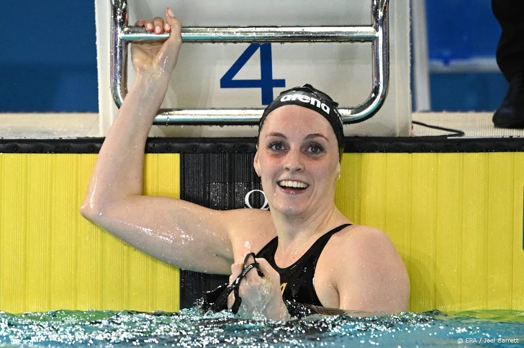 Steenbergen als snelste naar finale 200 m vrije slag op WK