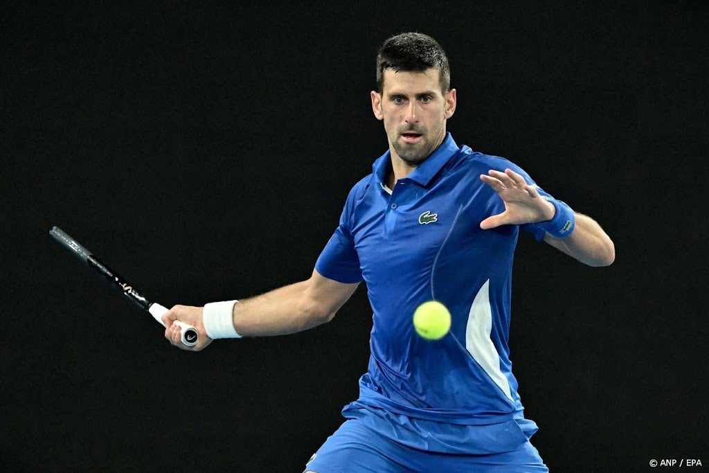 Djokovic verspilt weinig energie in derde ronde Australian Open