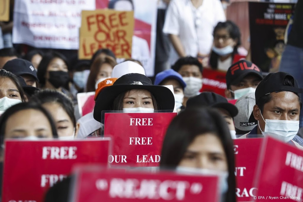 Voor het eerst betoger omgekomen bij protesten Myanmar