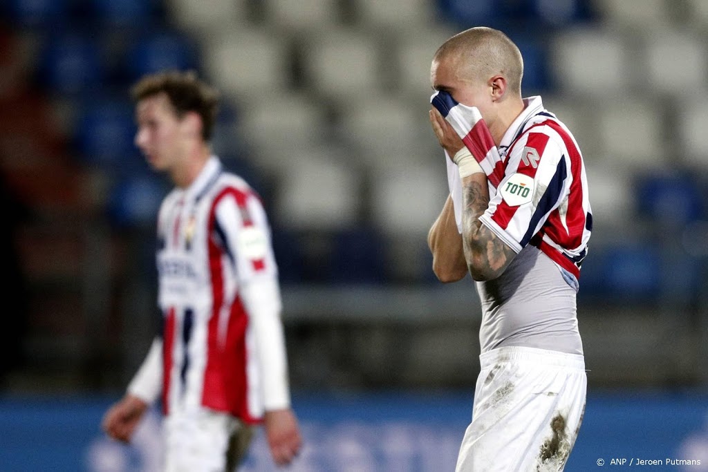 Coach Petrovic na 0-6: onacceptabel, dit is Willem II onwaardig