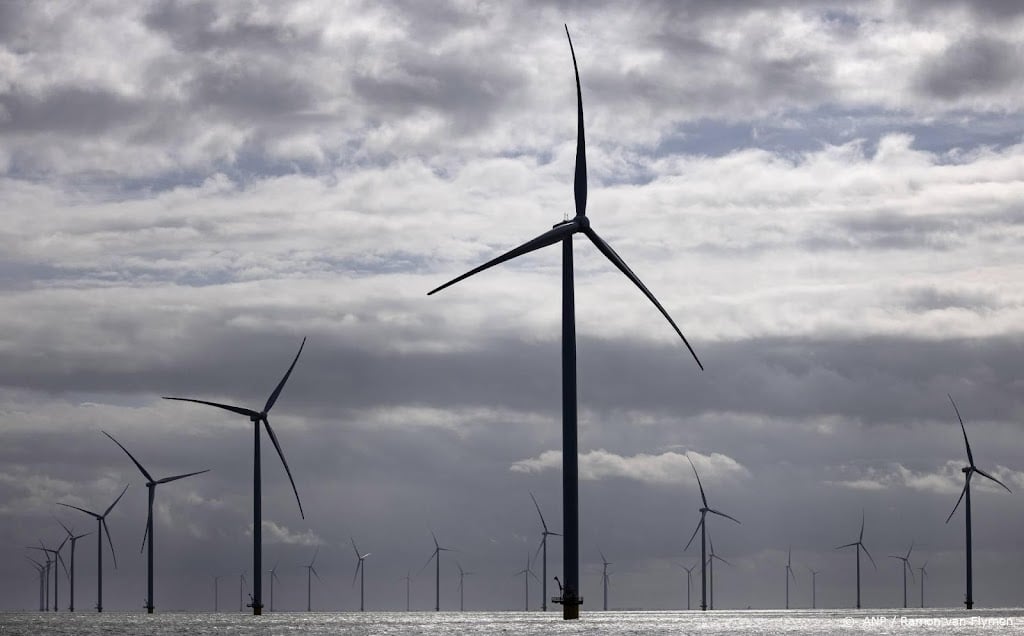 Groot deel windmolens werd stilgezet vanwege storm Eunice