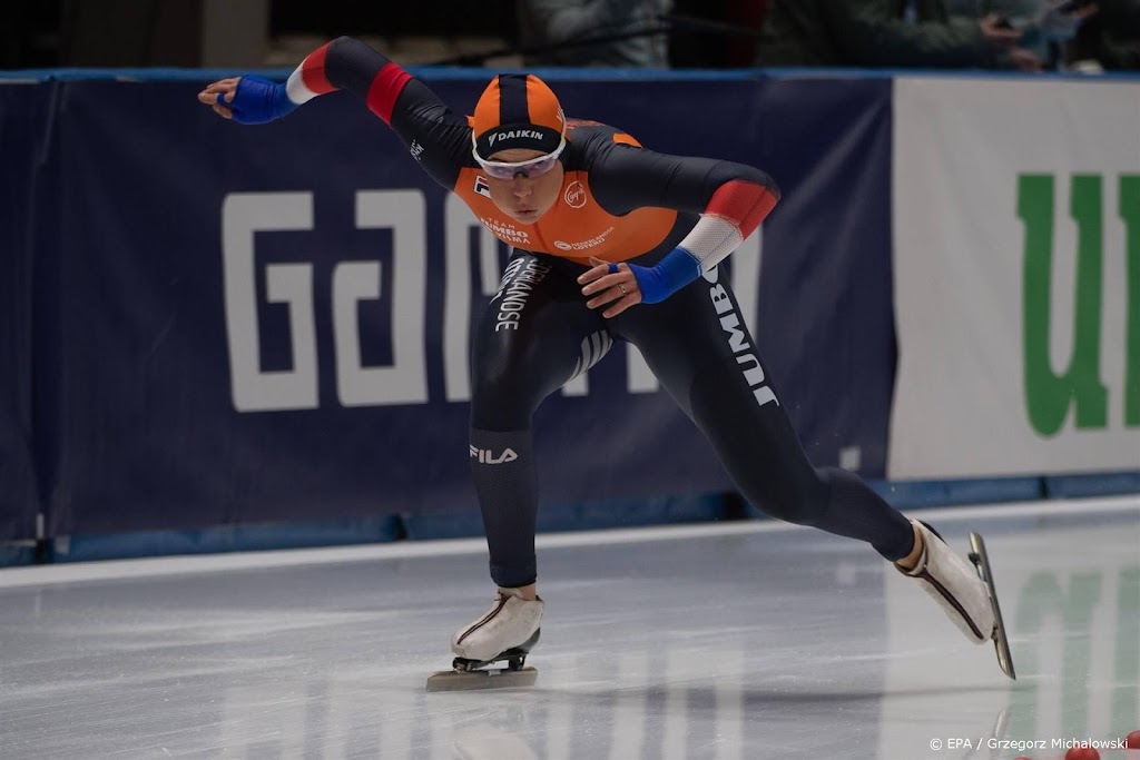 Schaatsster Leerdam blijft ongeslagen op 1000 meter