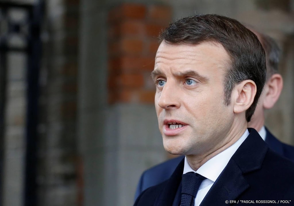 Macron: volledige steun voor maatregelen ECB tegen coronacrisis