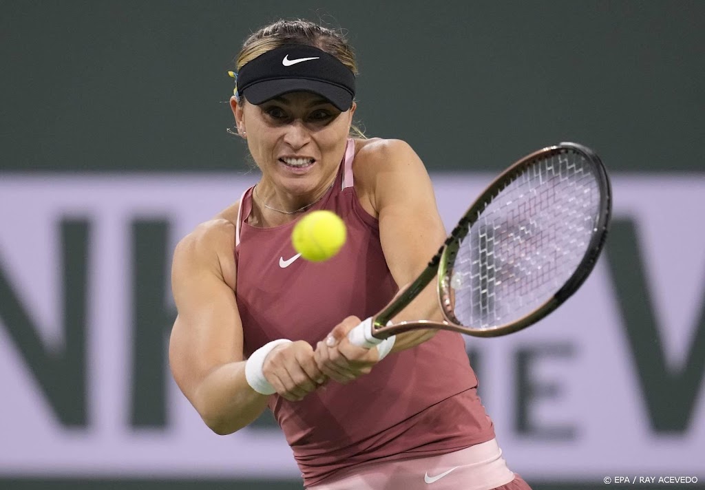 Titelverdedigster Badosa loopt finale in Indian Wells mis