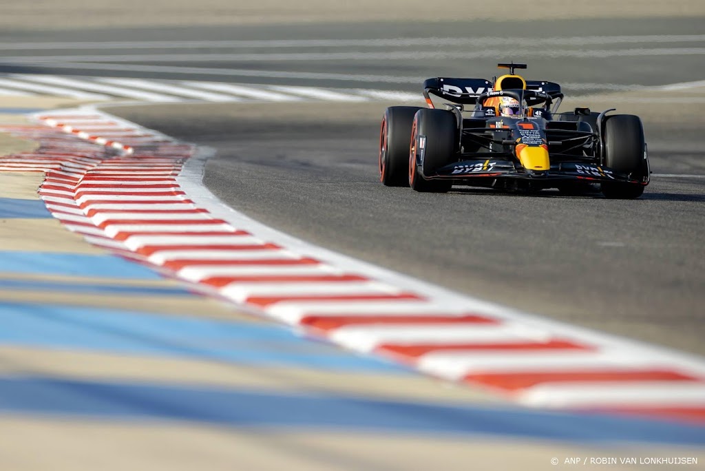 Verstappen maakt in Bahrein opnieuw indruk met snelste ronde