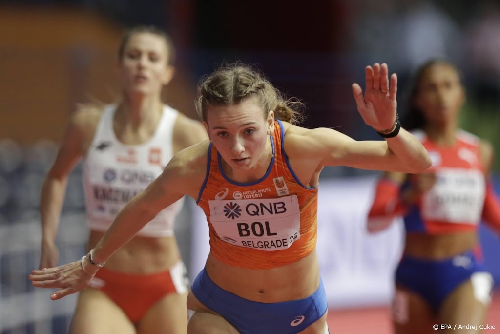 Bol pakt bij WK indoor zilver op 400 meter achter Miller-Uibo