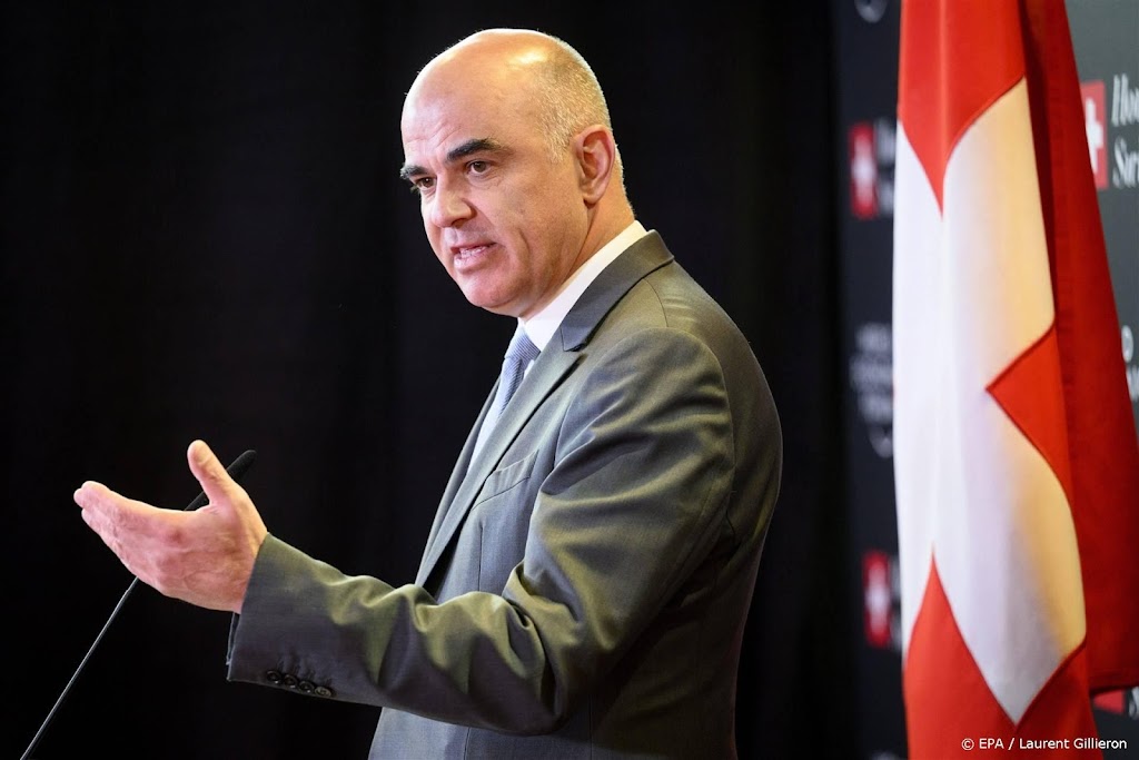 Zwitserse president: sterke oplossing in complexe situatie