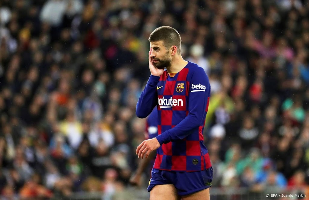 Piqué ontkent belangenconflict rond Supercup in Saudi-Arabië