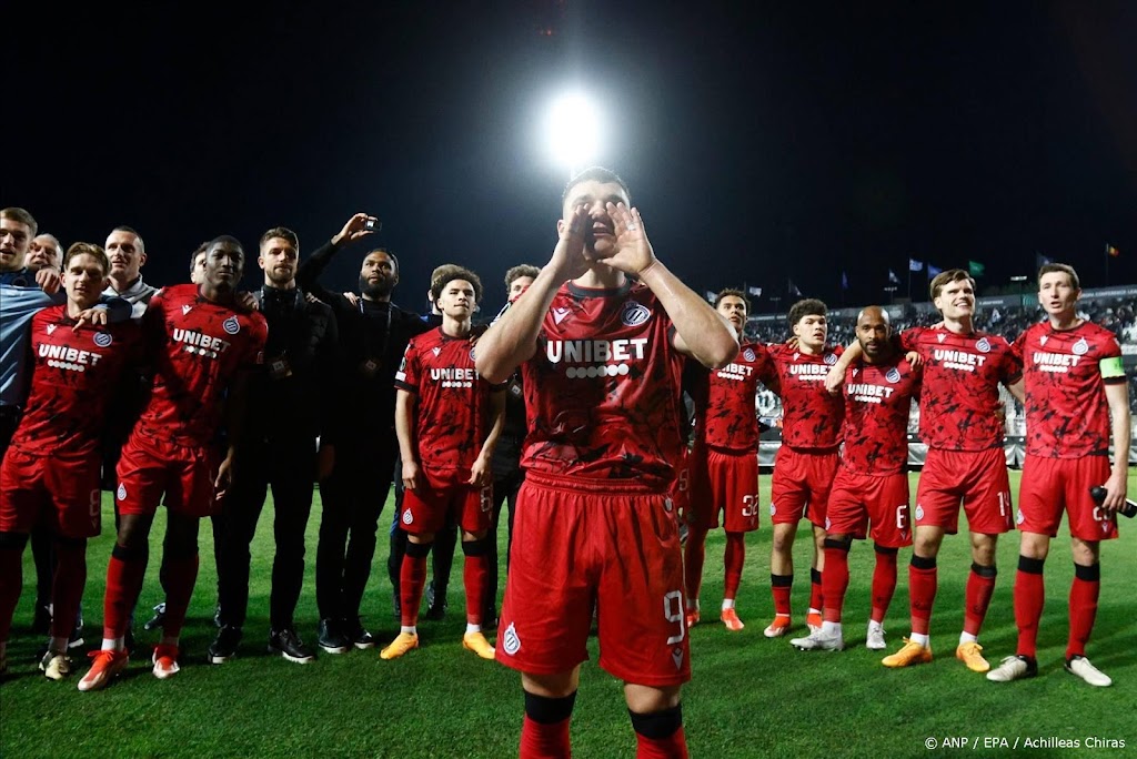 Club Brugge viert eerste Europese halve finale in 32 jaar