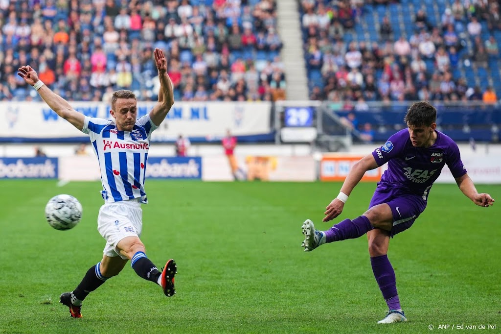 Ongekend slot levert Heerenveen winst op tegen AZ