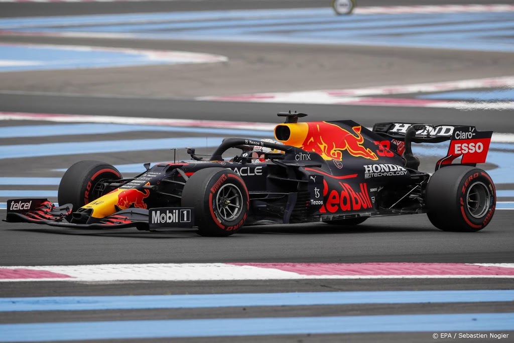 Verstappen pakt pole voor Grote Prijs van Frankrijk