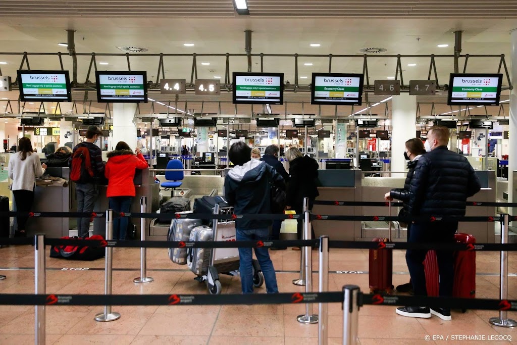 Brussels Airport annuleert maandag alle vertrekkende vluchten