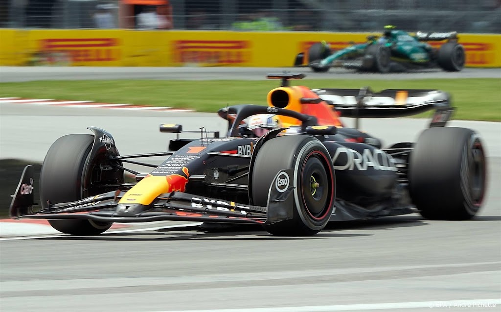 Aangereden vogel zat tijdens race klem in Red Bull van Verstappen