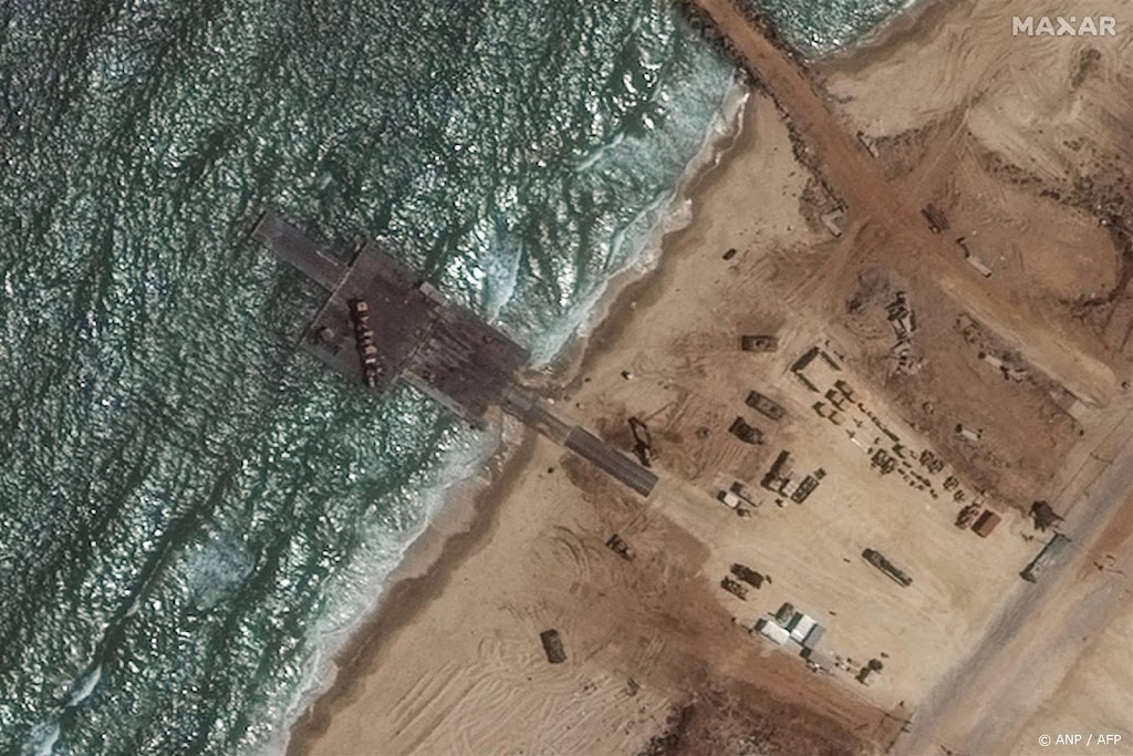 Pier Gaza beperkt gebruikt door reparaties en veiligheidskwesties