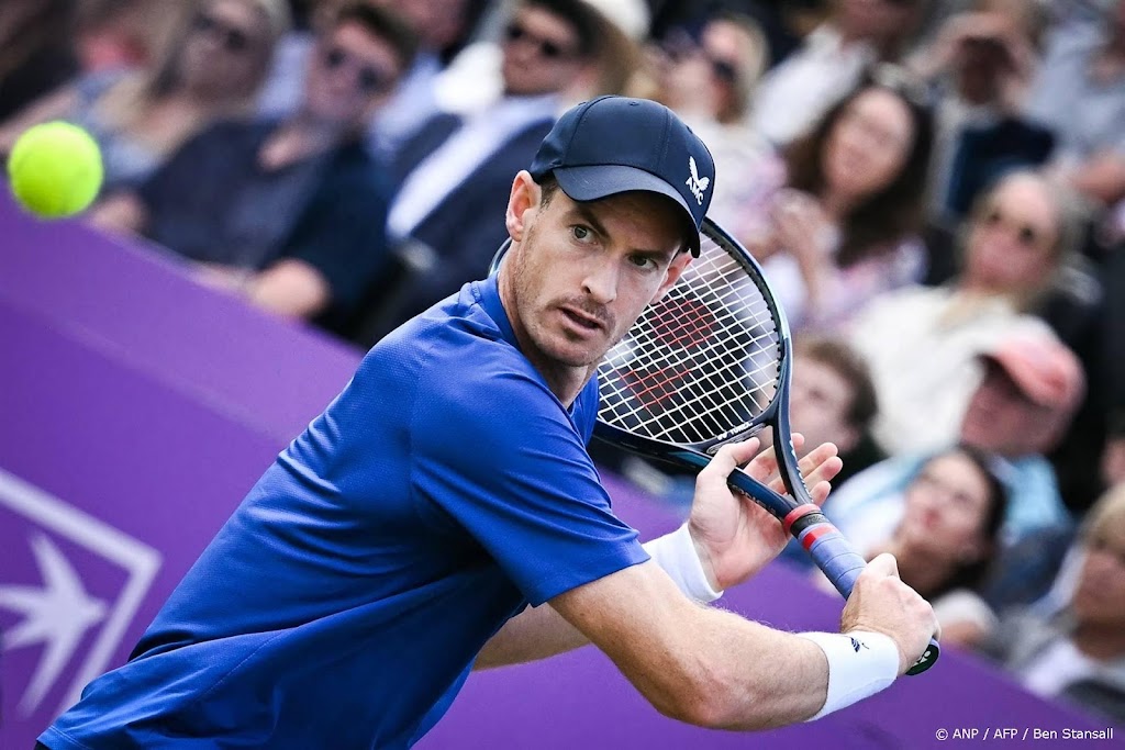 Murray geeft geblesseerd op tijdens tennistoernooi van Queen's