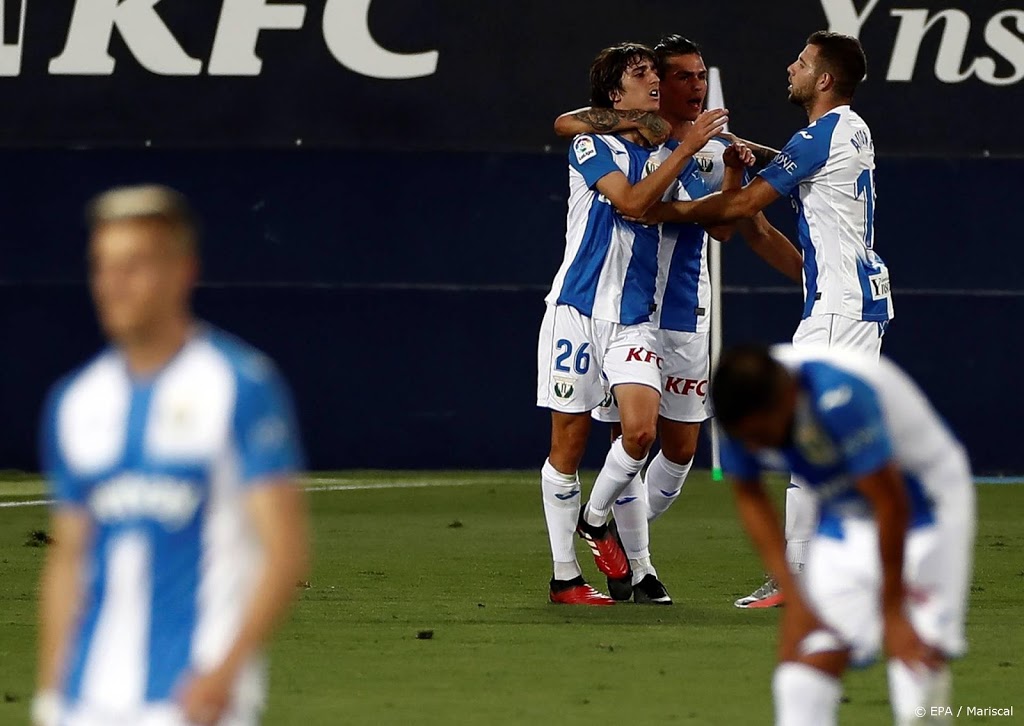 Ook Leganés degradeert uit La Liga, na 2-2 tegen Real Madrid