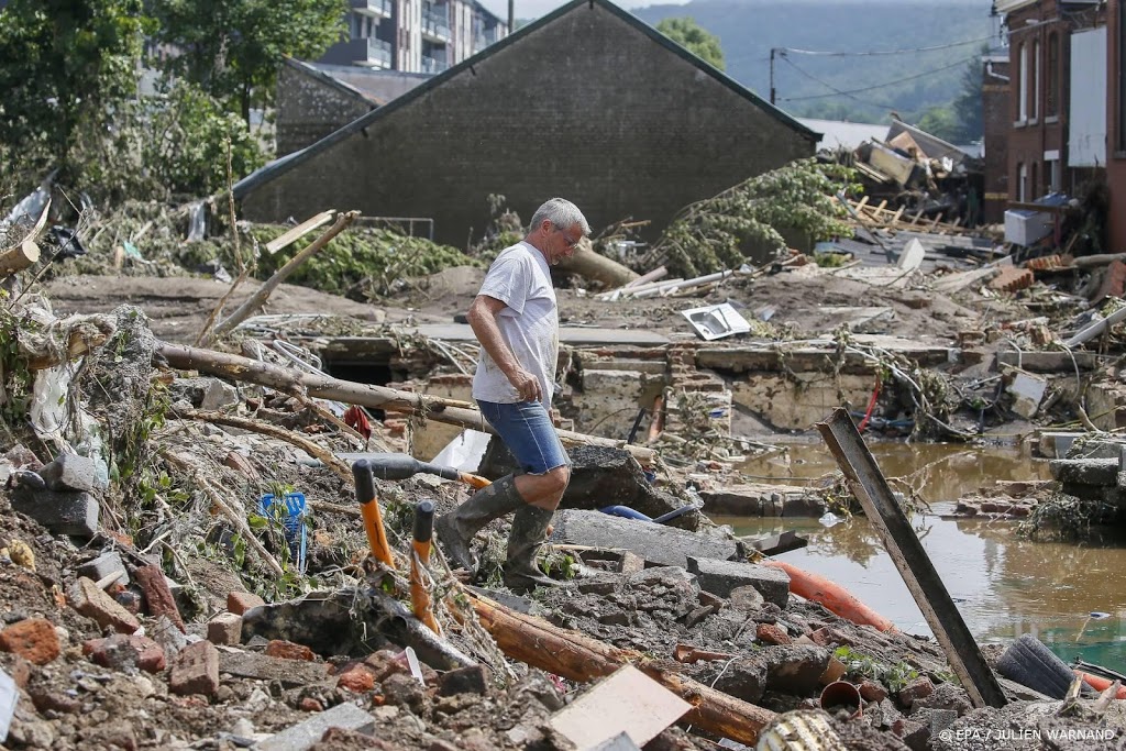 'Voorzichtige schatting' België: waterschade 150 miljoen euro