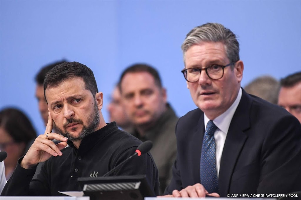 Zelensky spreekt Brits kabinet toe