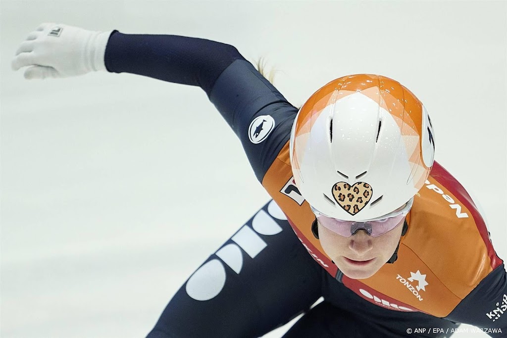 Shorttrackster Van Kerkhof beëindigt loopbaan