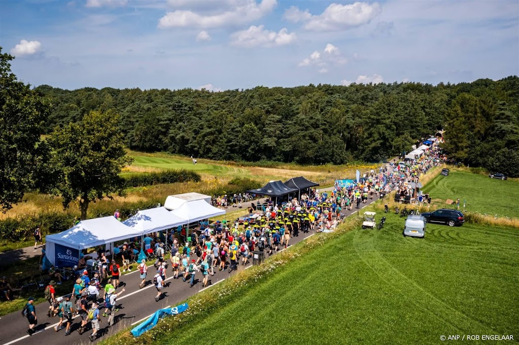 Rode Kruis: aantal hittebehandelingen Vierdaagse valt nog mee