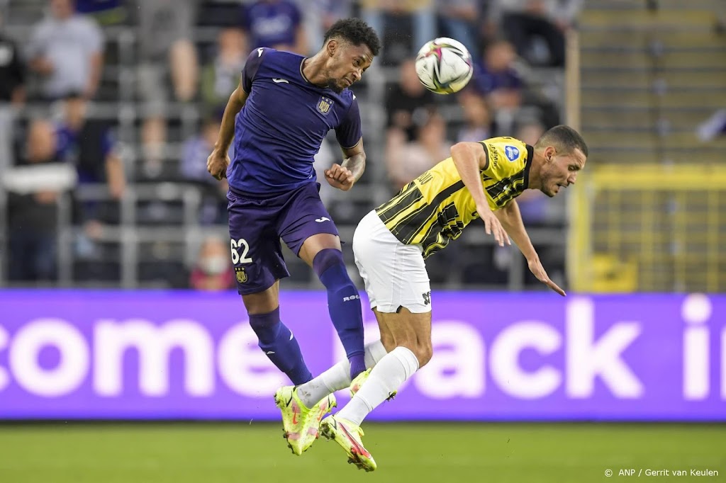 Vitesse komt goed weg in Brussel tegen Anderlecht: 3-3