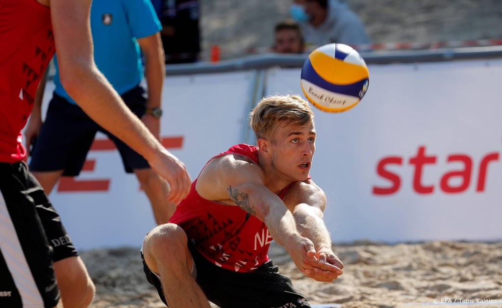 Varenhorst en Van de Velde uitgeschakeld op EK beachvolleybal