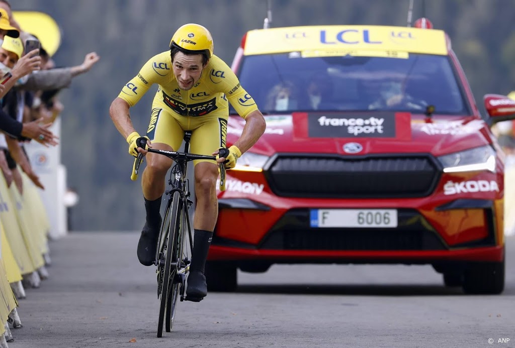 Roglic na verlies gele trui: alles gegeven