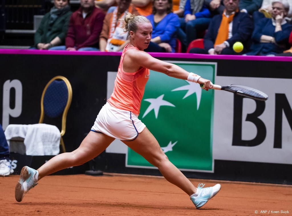 Tennisster Hogenkamp wint voor het eerst in twee jaar toernooi