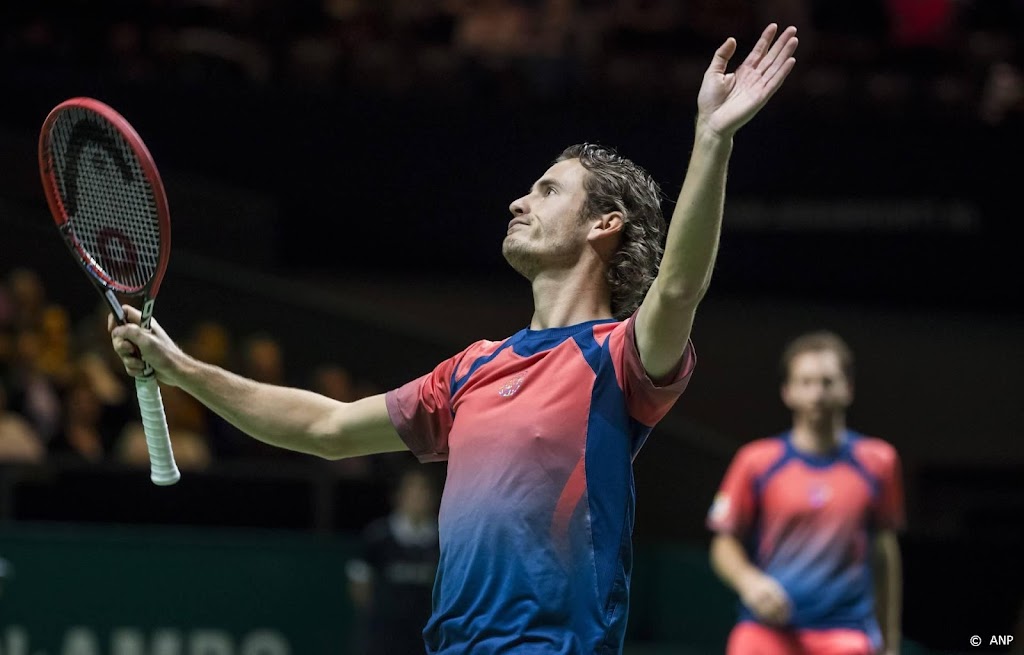 Nederlandse tennissers verslaan Uruguay in Daviscup