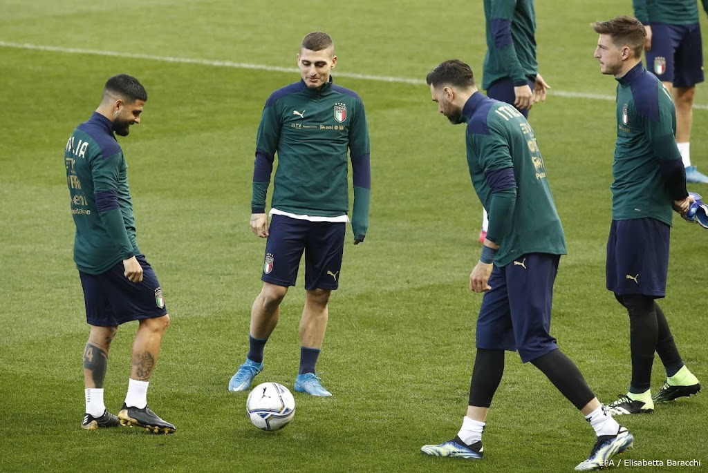 Italië zonder Verratti in Nations League