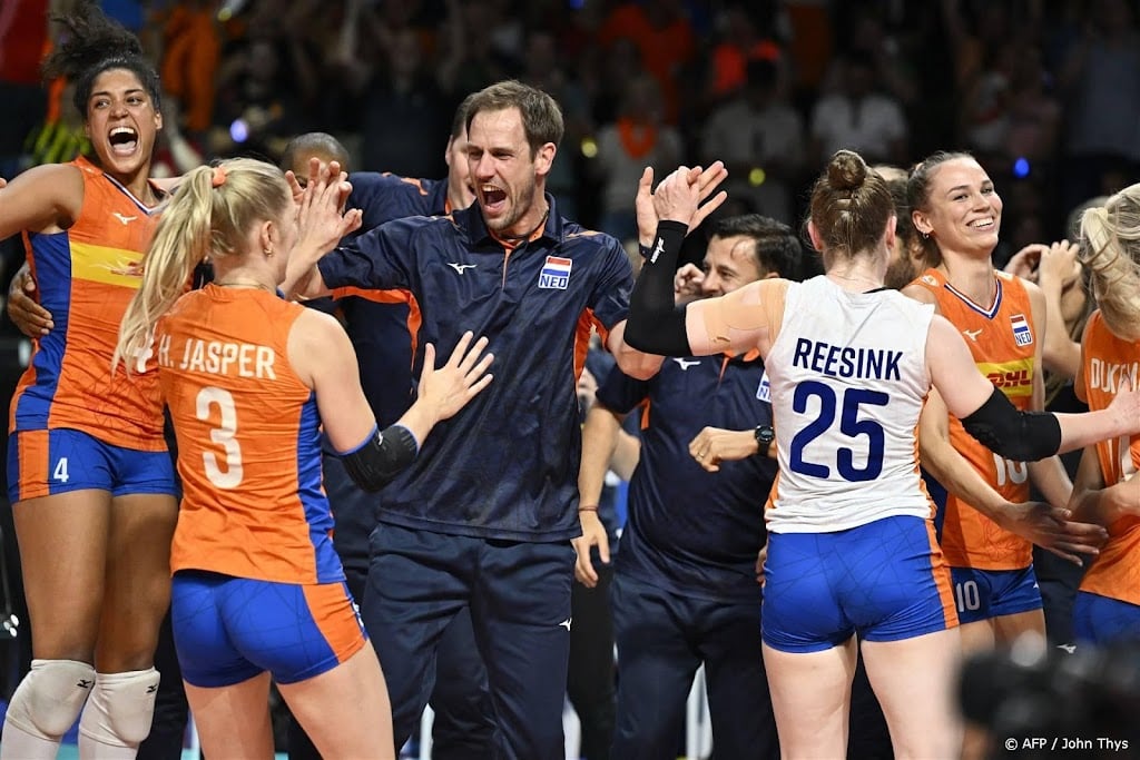 Volleybalsters winnen van Mexico in derde wedstrijd OKT