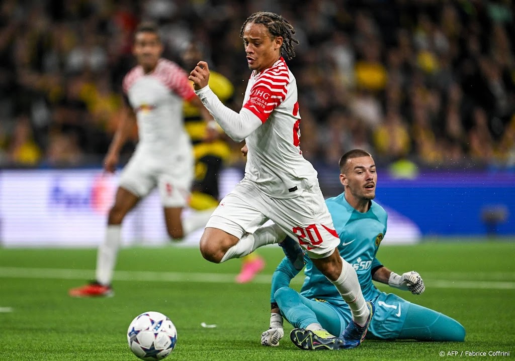 Simons start foutloos met RB Leipzig in Champions League