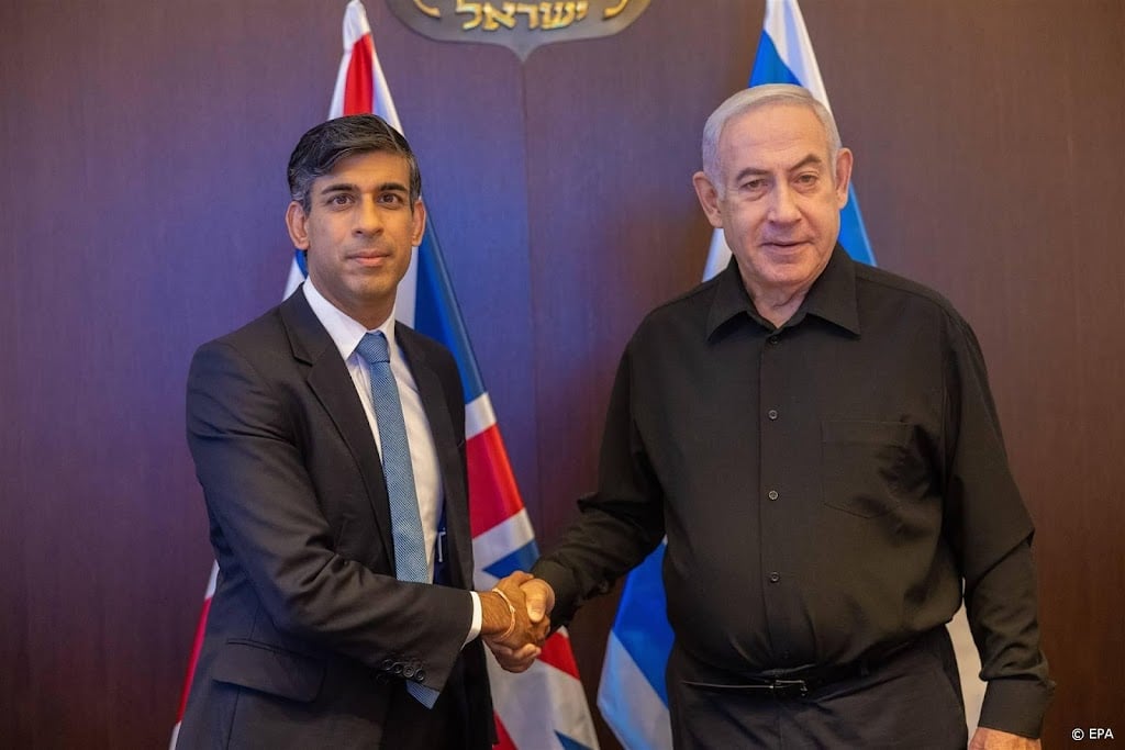 Britse premier bezoekt Netanyahu: we willen dat jullie winnen