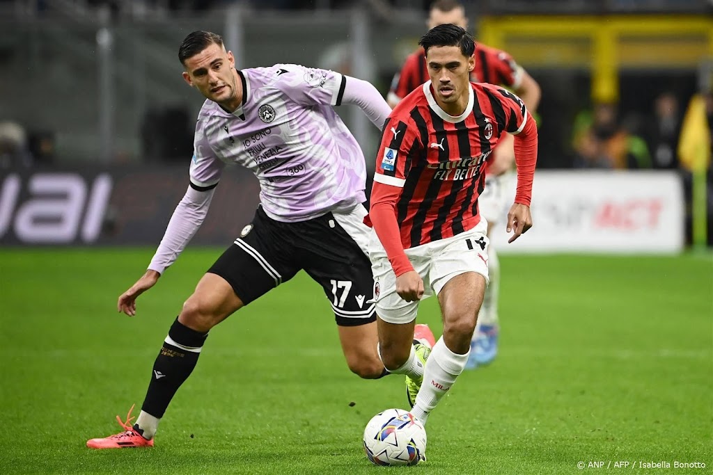 International Reijnders krijgt na halfuur rode kaart bij AC Milan