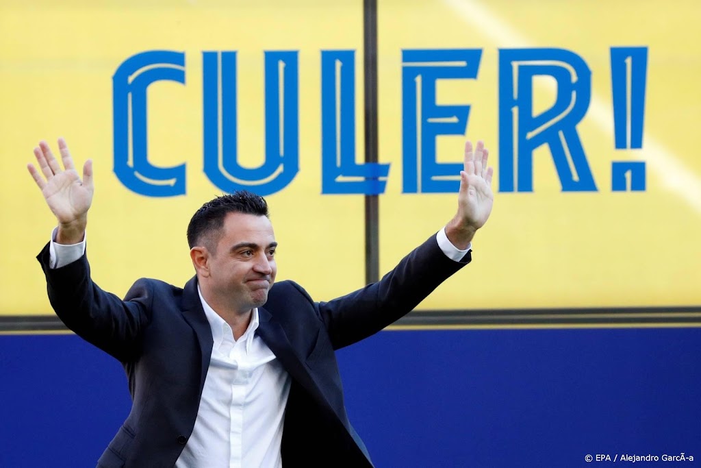 Xavi heeft alle spelers hard nodig bij Barcelona