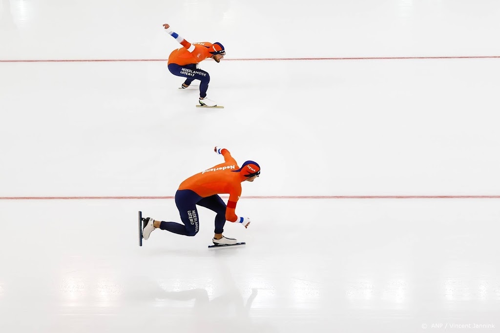 Schaatser Krol leidt Nederlands podium op 1000 meter in Stavanger