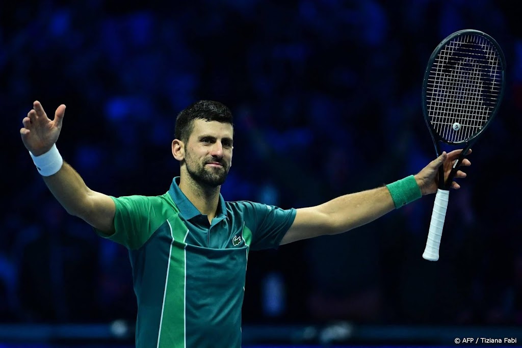 Djokovic wint voor de zevende keer de ATP Finals